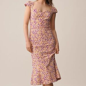 MAEVE THE CECILY FIT & FLARE SWEETHEART DRESS
NWT  L